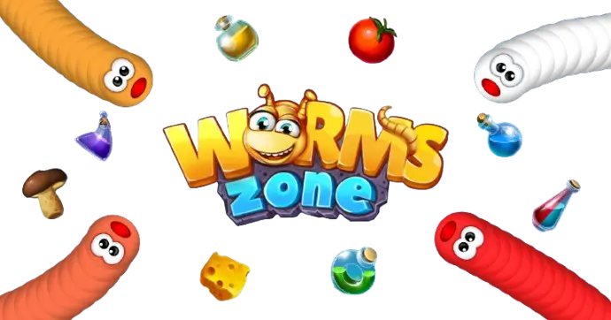 a slithery sname in worms zone